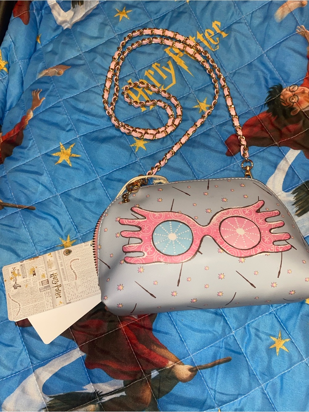 Luna lovegood loungefly bag.